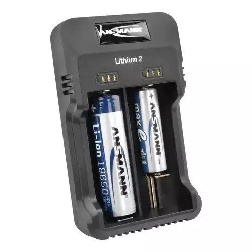 Ansmann laturi 18650 lithium 2 - Ladattavat paristot ja paristolaturit - 4013674109531 - 1