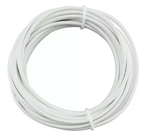 Asennuskaapeli MSO 2x0,75N valkoinen 5m - Asennuskaapelit ja sähköjohdot - 6438140416131 - 1