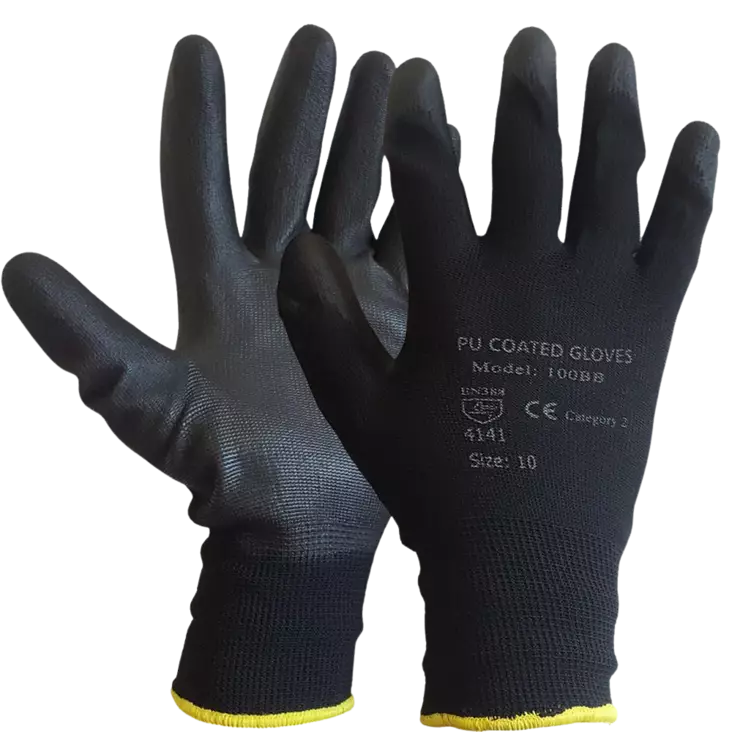 Asentajanhanska 10kpl koko 9 - Työkäsineet - 6438168102641 - 1