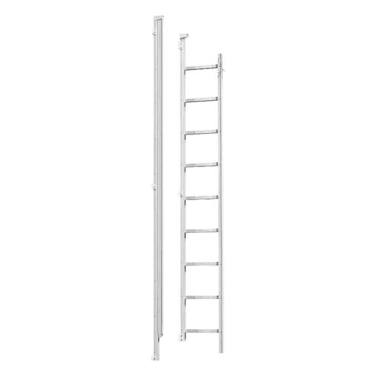 Aukaistava tikas jatko-osa valkoinen 3m - Tikkaat - 6414676013761 - 1