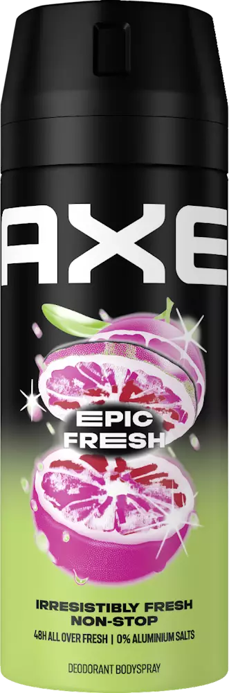 Axe Body Spray Epic Fresh 48h 150ml - Miesten deodorantit - 8720181192111 - 1