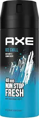 Axe Body Spray Ice Chill 48h 150ml - Miesten deodorantit - 8720181027741 - 1