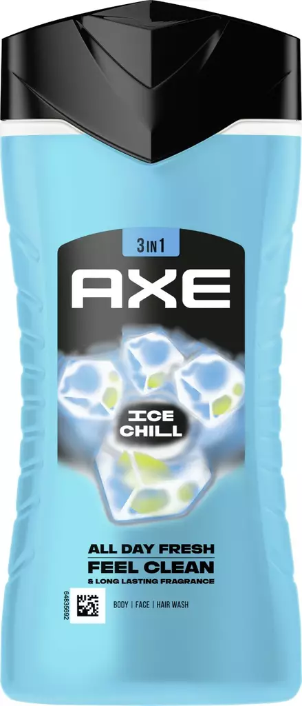 Axe Ice Chill suihkugeeli 250ml - Suihkugeelit- ja saippuat - 8717163648681 - 1