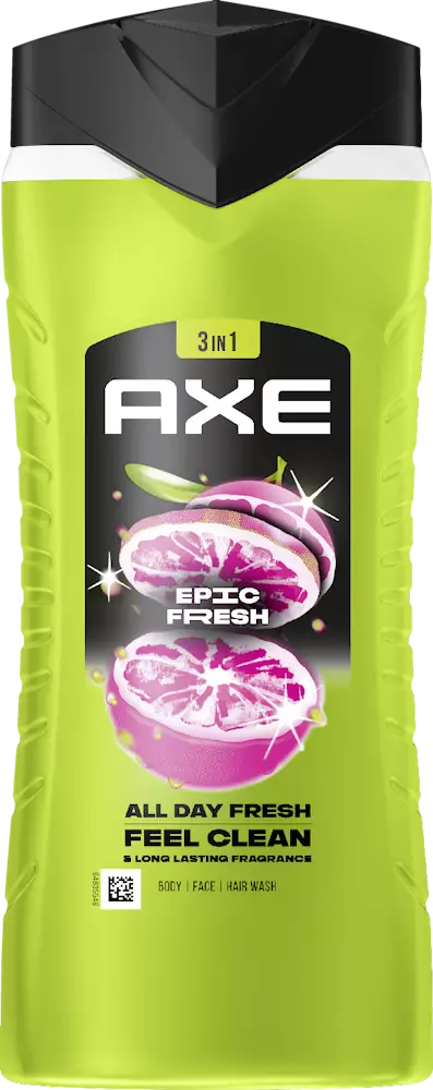 Axe Suihkugeeli Epic Fresh 400ml - Suihkugeelit- ja saippuat - 8720181204111 - 1