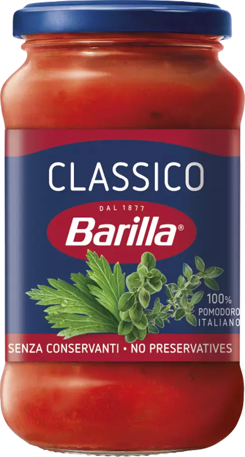 Barilla Classico 400g pastakastike - Majoneesit,maustekastikkeet ja tahnat - 8076809523561 - 1