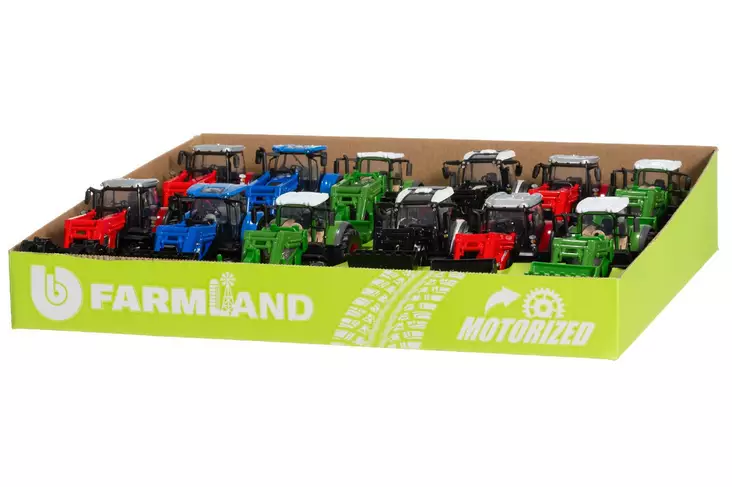 Bburago Farmland traktori etukuormaajalla - Leikkiautot ja kauko-ohjattavat autot - 6410416366531 - 6