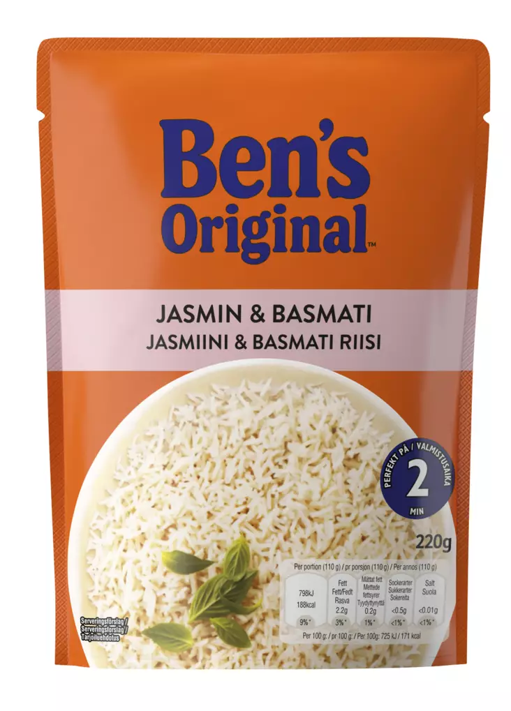 BEN'S ORIGINAL JASMIINI & BASMATIRIISI - Riisit - 3487400006271 - 1