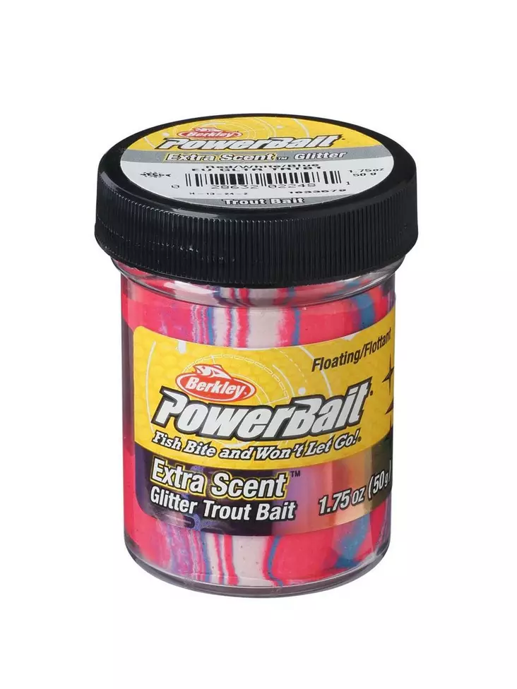 Berkley Powerbait syöttitahna Cpt.america glitter 50g - Syötit - 028632022481 - 2