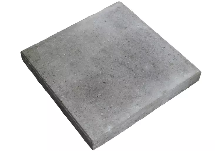Betonilaatta Rudus 488x488x60mm harmaa - Pihakivet ja laatat - 6438256046741 - 1