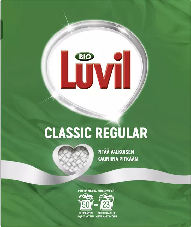 Bio Luvil Pyykinpesujauhe Classic 1,61Kg - Pyykinpesu- ja huuhteluaineet - 8712561422031 - 1