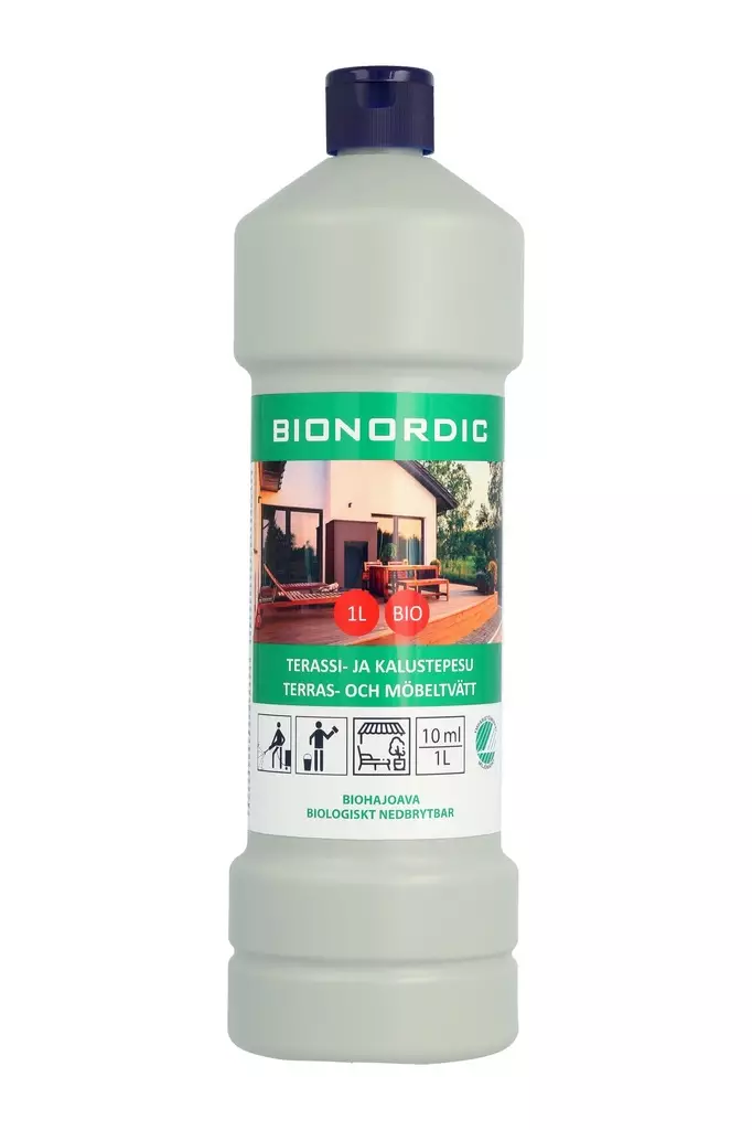BIONORDIC terassi- ja kalustepesuaine 1L - Rakennuspuhdistusaineet - 4740020000401 - 1