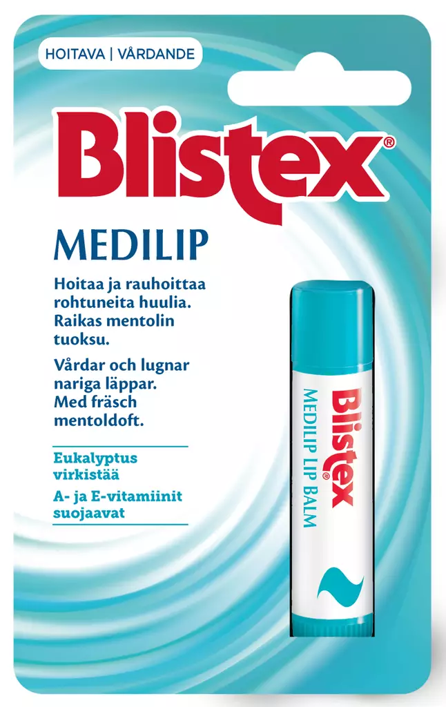 Blistex Medilip huulivoide 4,25g - Huulivoiteet - 6412203102681 - 1