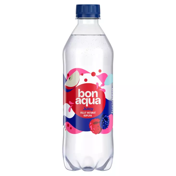 Bonaqua Juicy Villit Vatukat 0,5l - Lähdevedet ja kivennäisvedet - 6415600581301 - 1