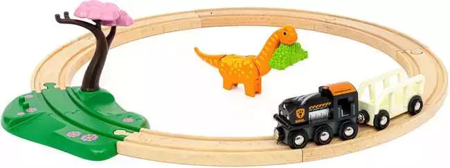 Brio Dinosaurus ympyräratasetti - Leikkihahmot ja -setit - 7312350360981 - 1