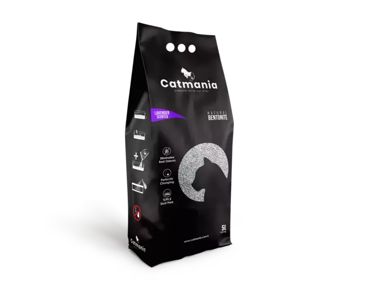 Catmania Kissanhiekka 5L laventeli - Kissan hiekat - 8682162004021 - 1