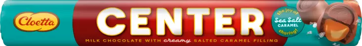 Cloetta center sea salt caramel 78 g - Karkit - 7310350135141 - 1