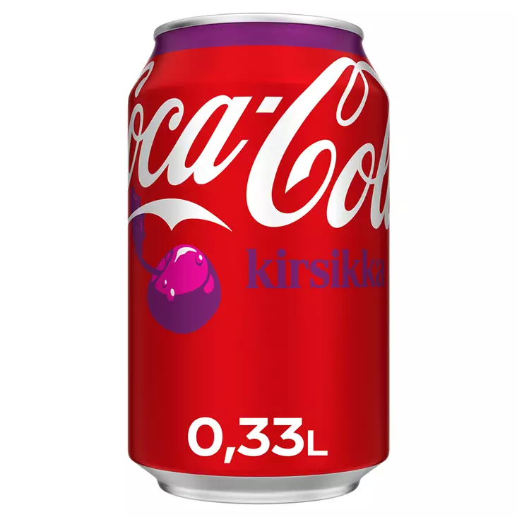 Coca-cola kirsikka 0,33l/tölkki - Virvoitusjuomat ja mixerit - 6415600591911 - 1