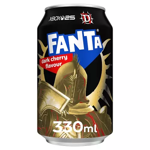 Fanta Dark Cherry virvoitusjuoma 0,33l - Virvoitusjuomat ja mixerit - 5449000097071 - 1