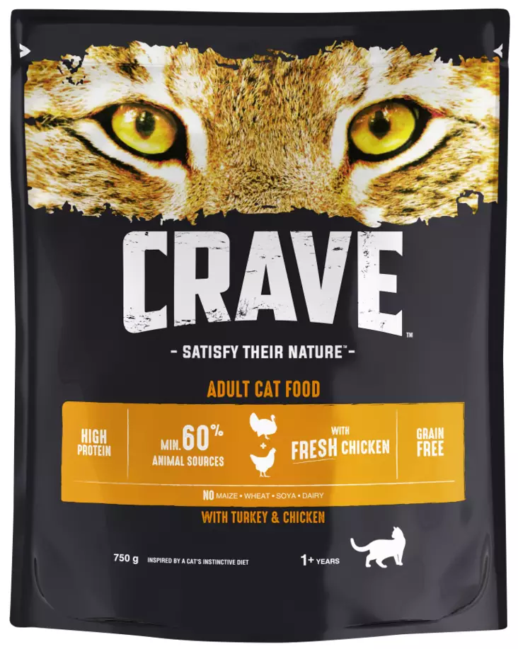 Crave Kalkkunaa&Kanaa 750g - Mainos - 4008429114991 - 1