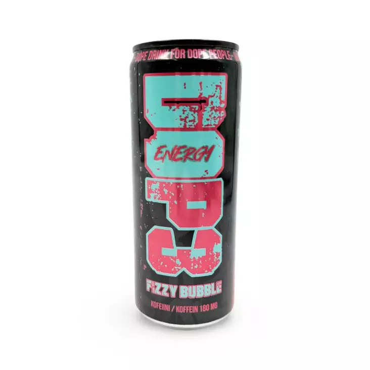 DOP3 energy drink fizzy bubble 33cl - Energiajuomat - 6429811102101 - 1