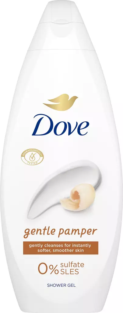 Dove Essential Gentle Pamper Suihkusaippua 250ml - Suihkugeelit- ja saippuat - 8720181471551 - 1