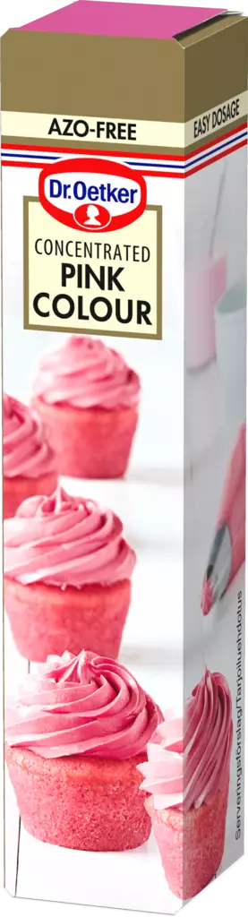 Dr.oetker pinkki geeliväri 15g - Kuivatuotteet ja leivonta - 5701073041451 - 1