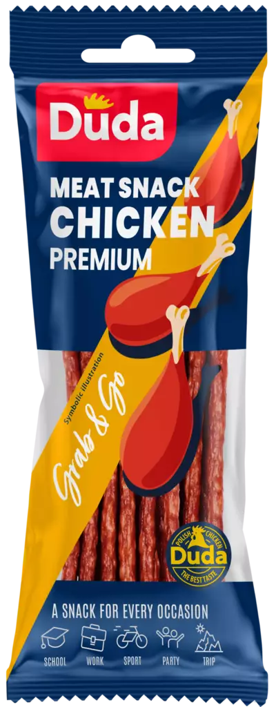 Duda Meat Snack Kabanos chicken 95g - Elintarvikkeet - 5900331611881 - 1