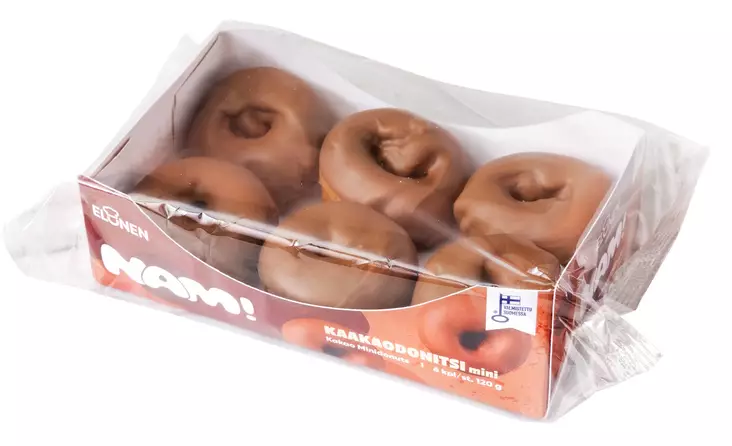ELONEN NAM MINIDONITSI KAAKAO 6KPL/120G - Kissat - 6410580081421 - 1