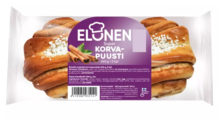 ELONEN SUPER KORVAPUUSTI 2KPL/240G - Kissat - 6410580035141 - 1
