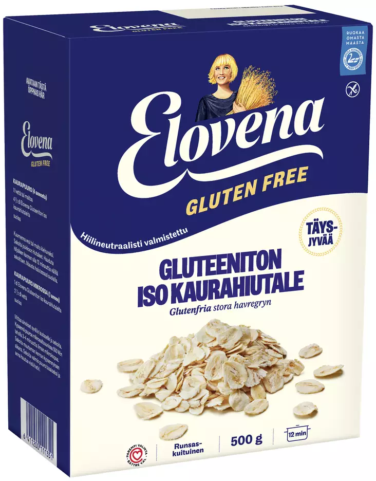 ELOVENA ISO KAURAHIUTALE 500G GTON - Kissat - 6411200111351 - 1