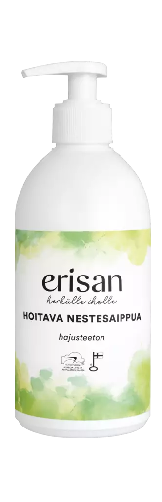 Erisan nestesaippua hoitava 500ml - Suihkugeelit- ja saippuat - 6417964579451 - 1
