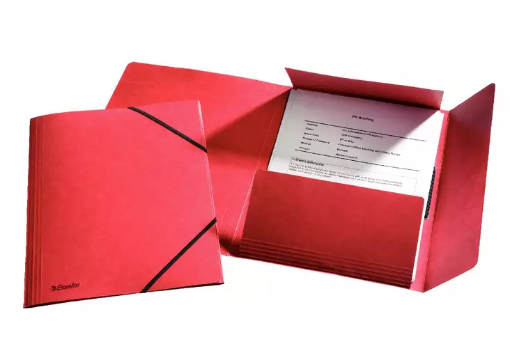 Esselte Kulmalukkokansio läpällä A4 pun - Mapit ja kansiot - 5411313894661 - 1