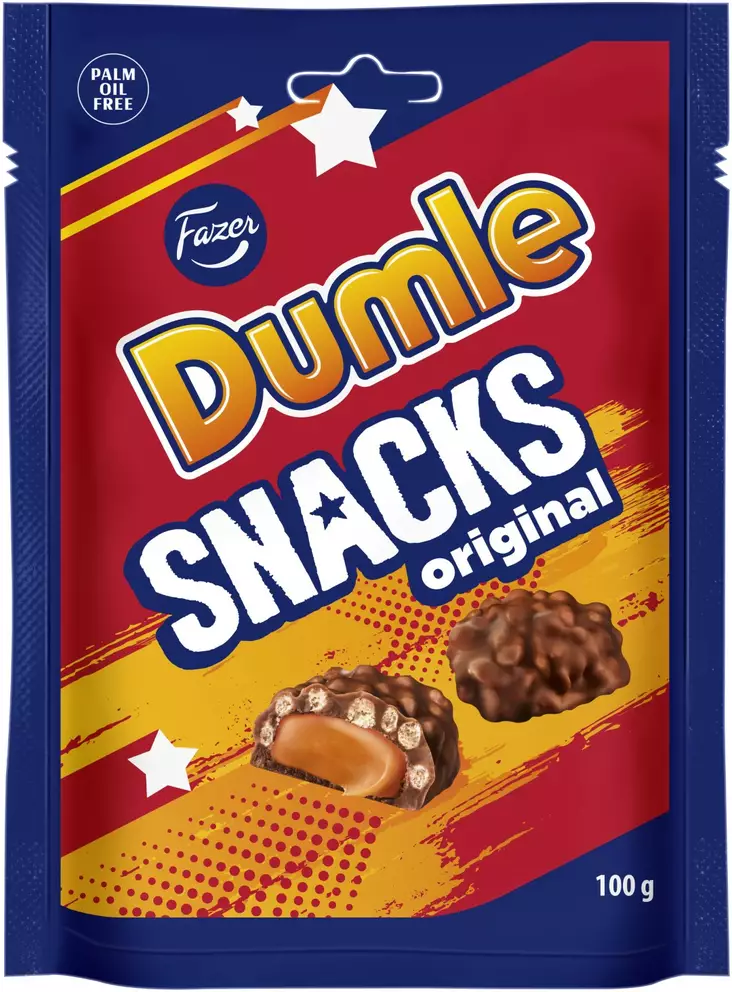 Fazer Dumle snack original 100G - Suklaat - 6416453037601 - 1
