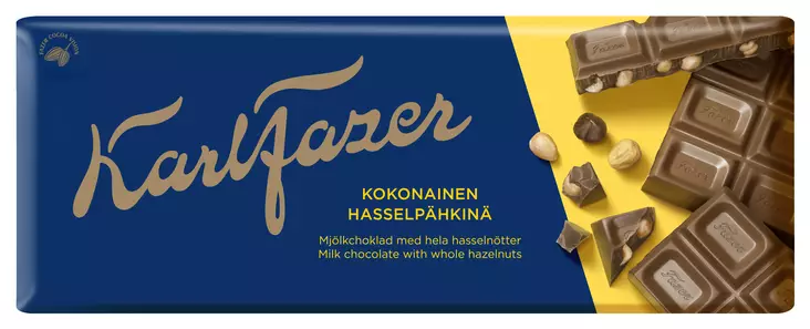 Fazer kokonainen hasselpähkinä 200G - Suklaat - 6411401015151 - 1