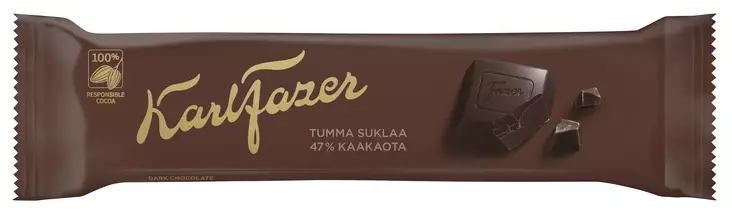 Fazer tumma suklaa 47% kaakaota 39g - Suklaat - 6411401019081 - 1