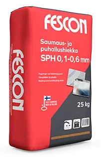 Fescon saumaus- ja puhallushiekka 25kg - Tasoitteet - 6416841610041 - 1