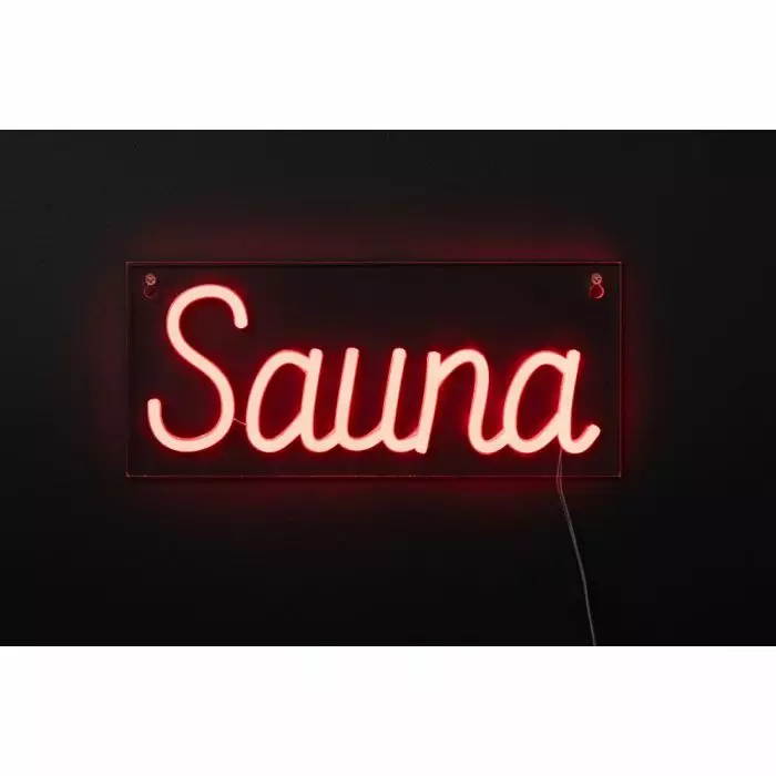 Finnlumor LED-valo teksti punainen - Seinävalaisimet - 6410416573281 - 1