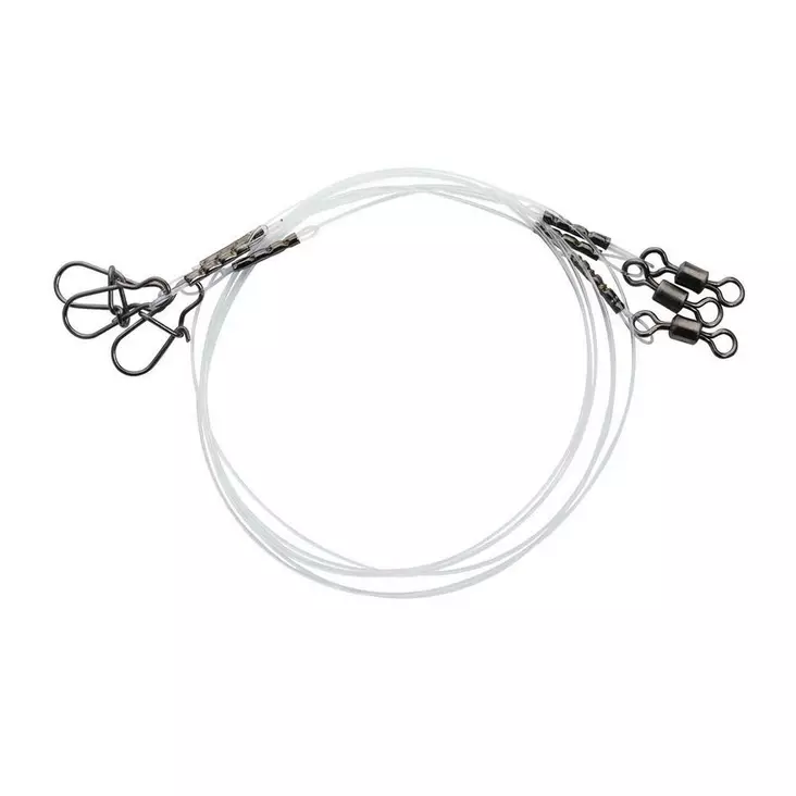 Fluo spin leader 0,30mm 35cm 3kpl - Perukkeet, lukot, koukut ja painot - 028632944271 - 1