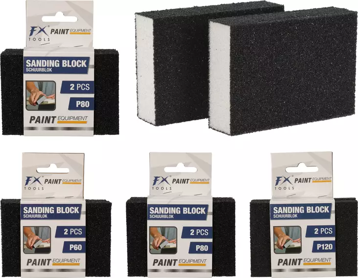 FX hiomapaperityyny 2kpl - Hiomapaperit - 8720573846301 - 1