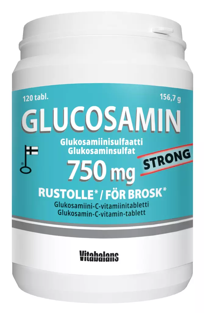 Glucosamin Strong 750 mg 120 tabl - Vitamiinit ja mineraalit - 6410530034811 - 1