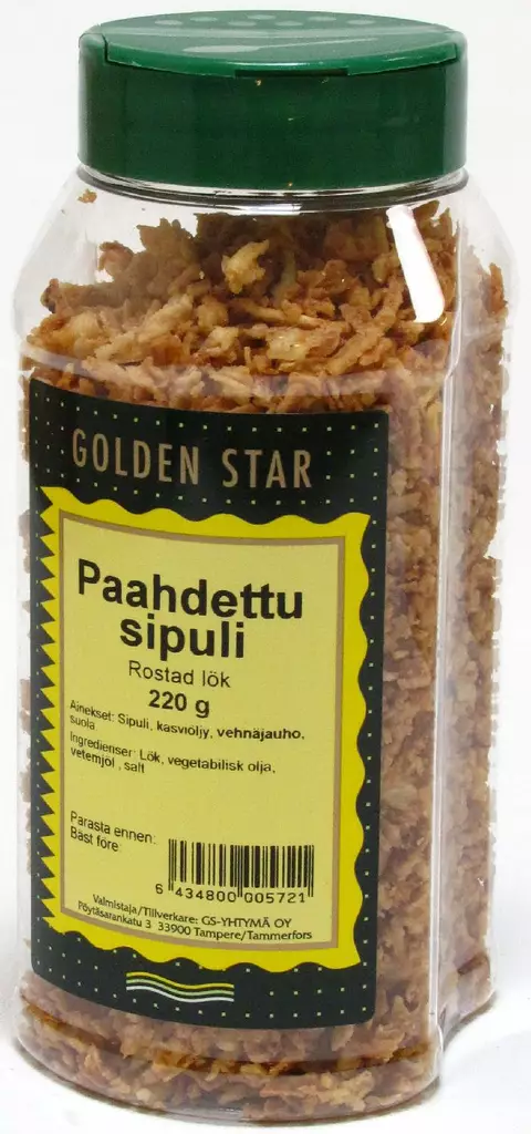 Gs paahdettu sipuli 220g - Mausteet - 6434800005721 - 1