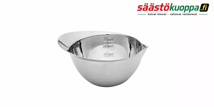 HEIROL pro mittakuppi teräs 1,15dl - Leivontatarvikkeet - 6419287895751 - 1