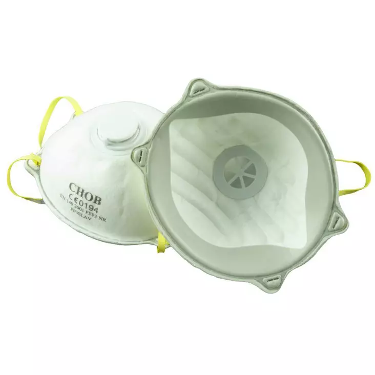 Hengityssuoja venttiilillä ffp3 2kpl - Henkilösuojaimet - 6420610190511 - 1