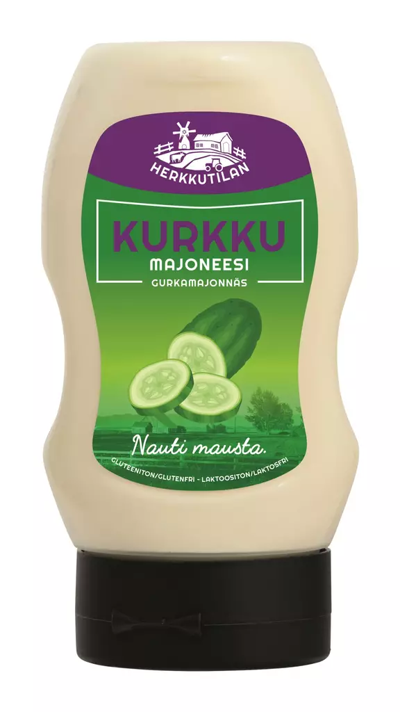 HERKKUTILAN KURKKU MAJONEESI 285G - Majoneesit,maustekastikkeet ja tahnat - 6430053733671 - 1