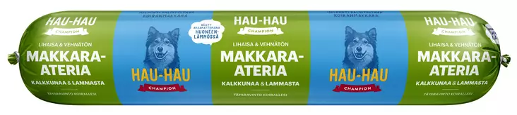 Hhc makkara-ateria kalkkuna&lammas 500g - Koiran märkäruoat - 6438554000711 - 1