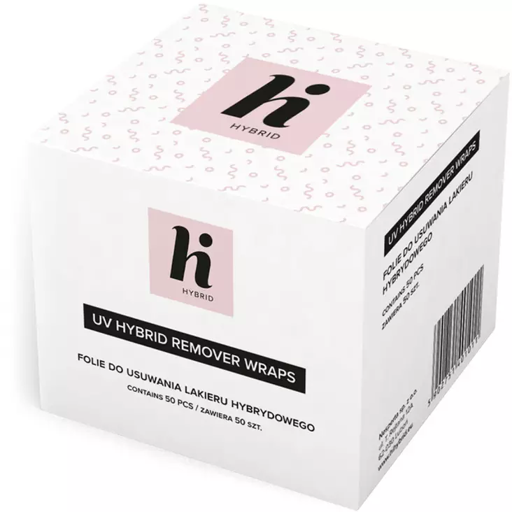 Hi hybrid UV Gel Polish remover wraps - Kynsitarvikkeet - 5902751401011 - 1