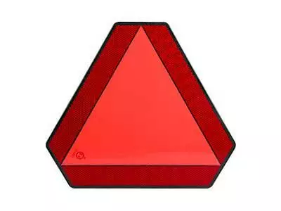 Hitaan ajoneuvon kolmio muovi - Muut autotarvikkeet - 6438255181221 - 1