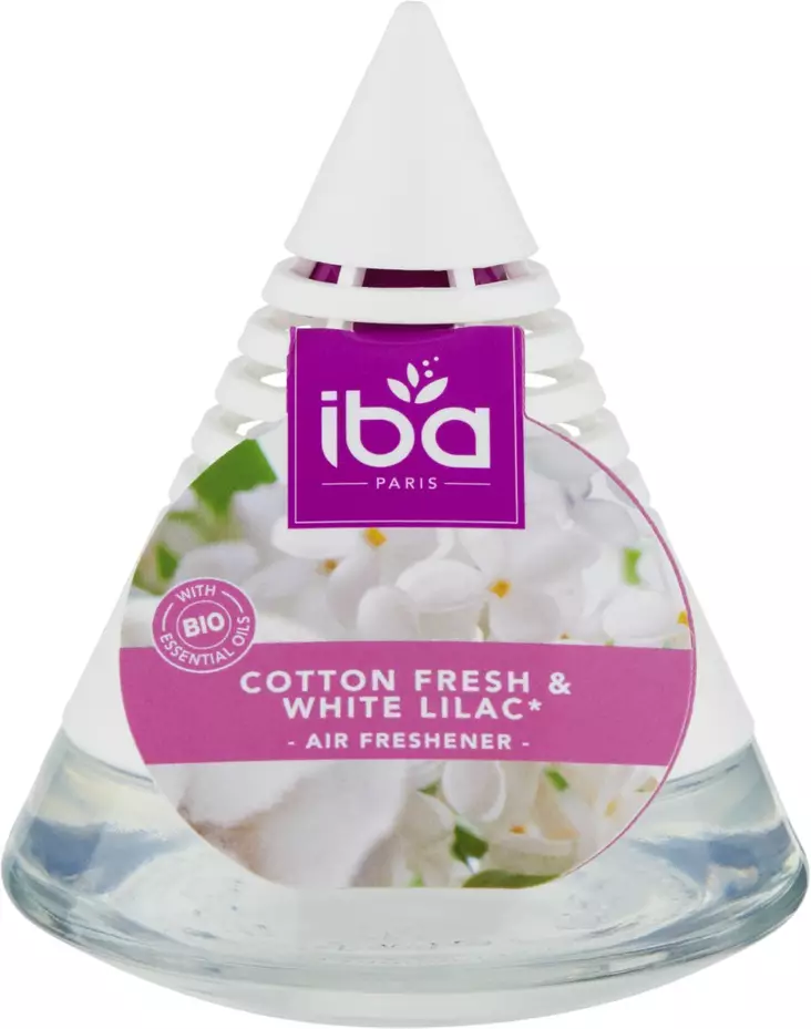 IBA COTTON FRESH & WHITE LILAC PYRAMID - Hiustenhoito ja hiuskoristeet - 5099831649781 - 1