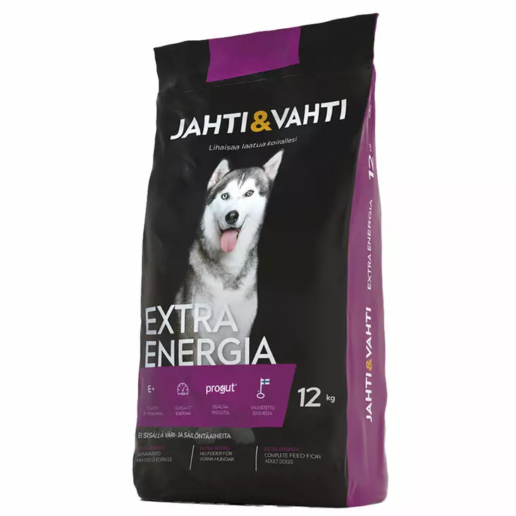 Jahti&Vahti Extra Energia 12kg - Koiran kuivaruoat - 6417679047771 - 1