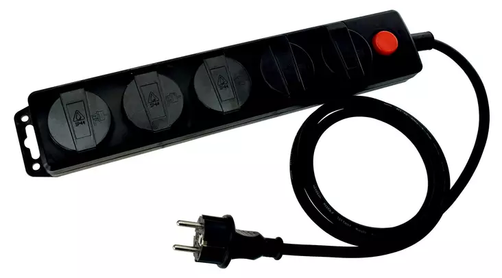 Jatkojohto 3m 5-os IP44 - Jatkojohdot - 6438140273581 - 1